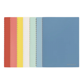 Maruman Septcouleur Cuaderno A5 (14,7 x 21 cm) [N768] - Cuadrícula 3mm (80gsm, 100 Hojas)